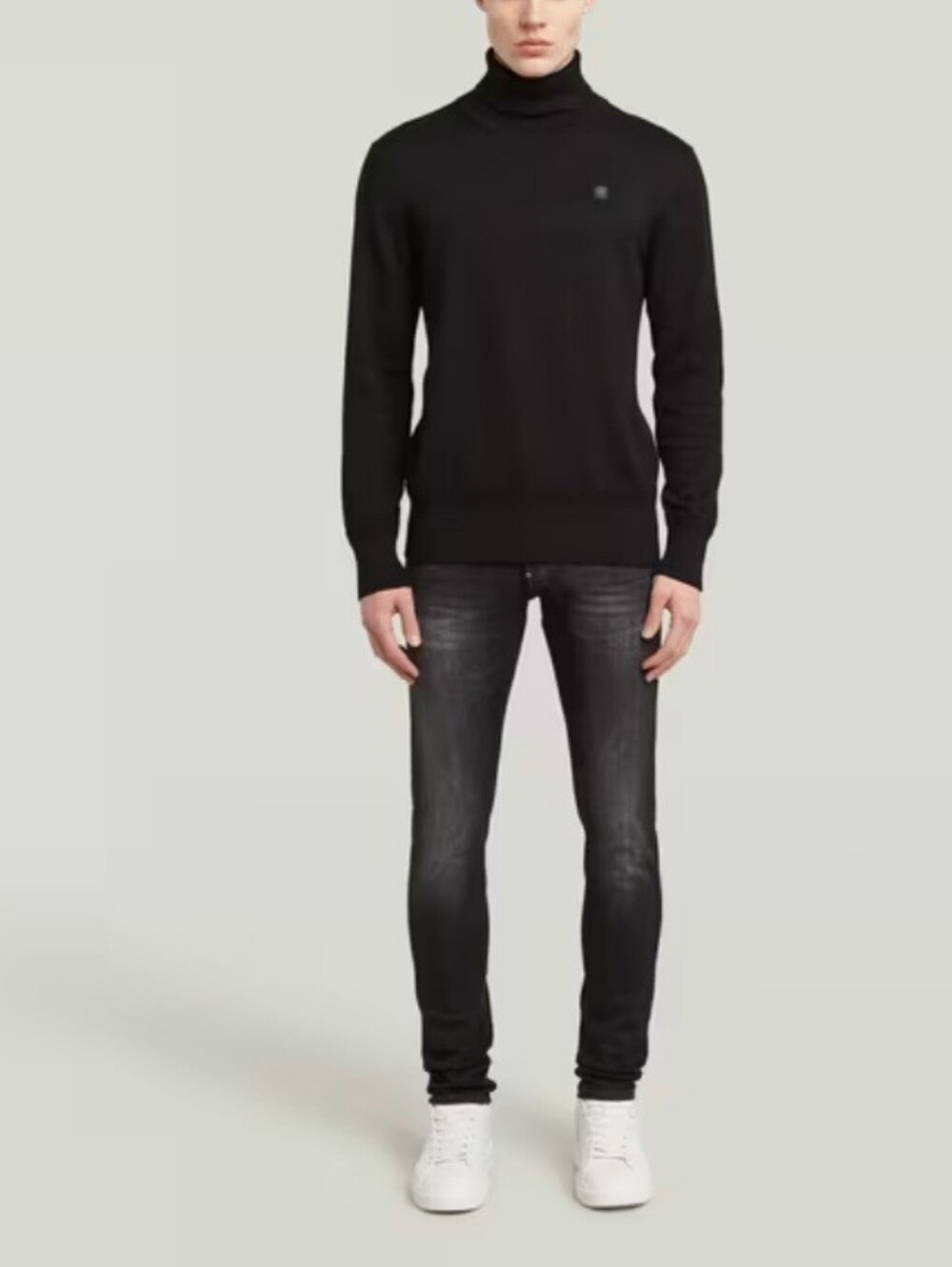NWT G-Star Revend Skinny Jeans Black Aged Men's Slim Fit Jeans Size 28/32